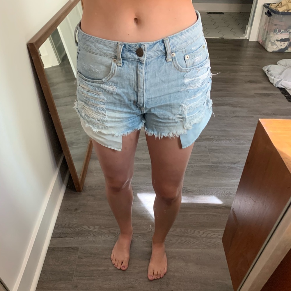 American Eagle jean shorts